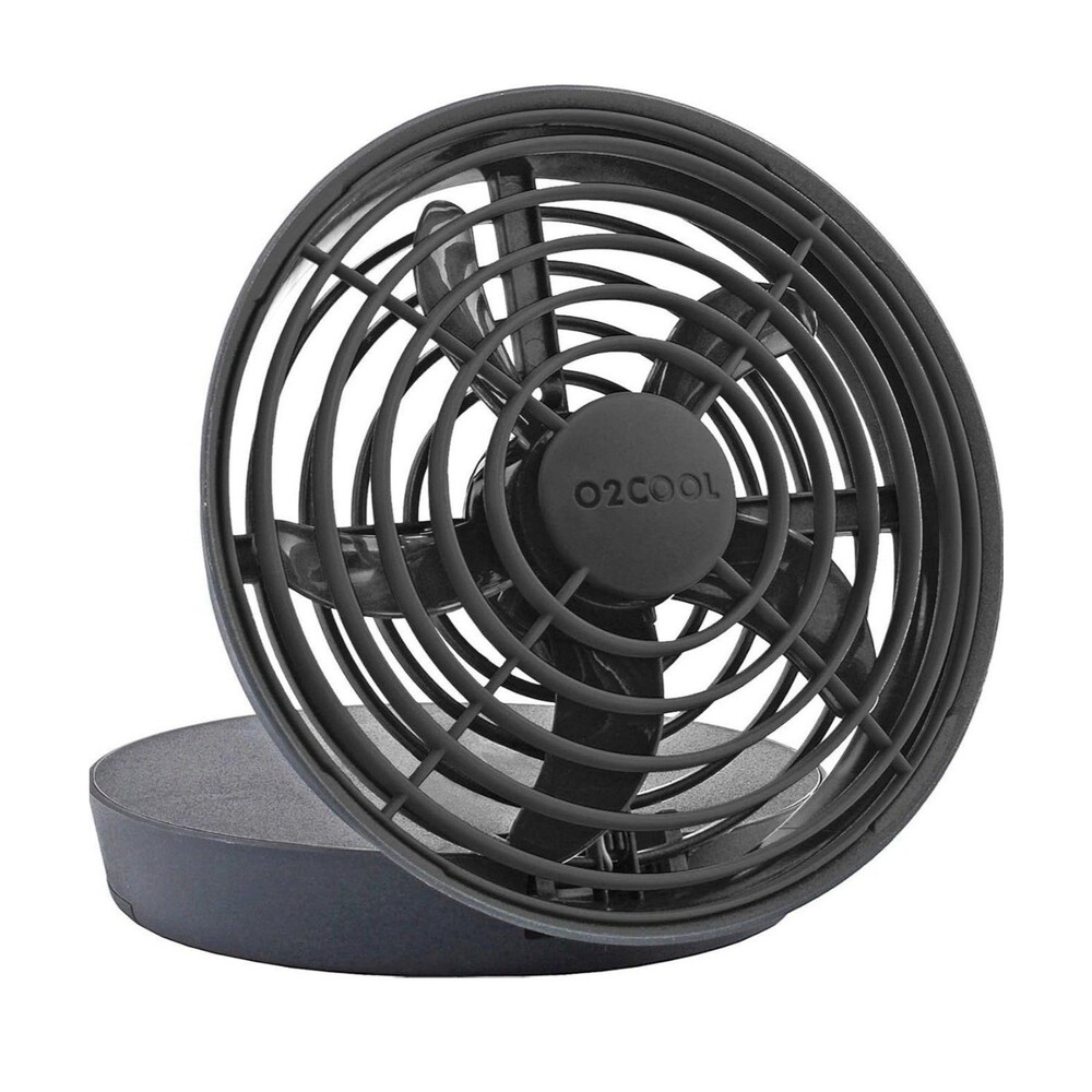 O2COOL 5 Inch Portable Fan – Battery Operated or USB Connected Cooling for Trave